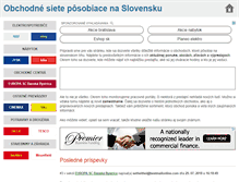 Tablet Screenshot of prevadzky.info